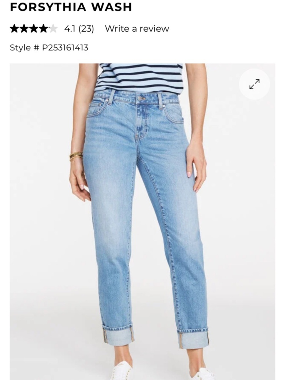 Talbots Light Blue relaxed Everyday  Jeans Canarsie Wash